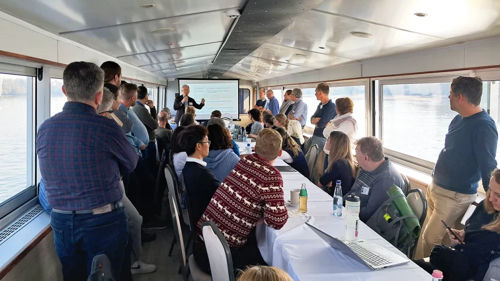 Kickoff of iNNO SED on the Danube River near Budapest